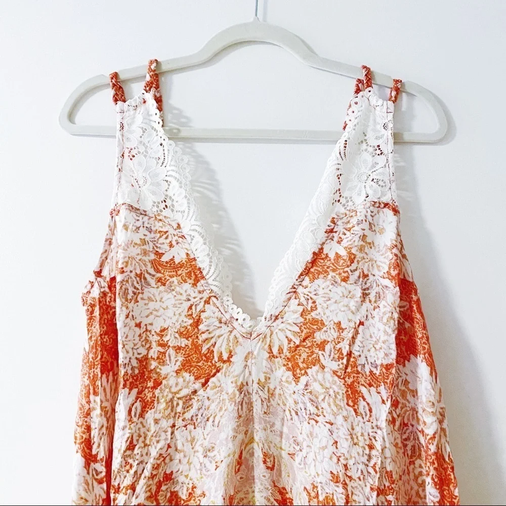 Free People - Lace Slip Dress